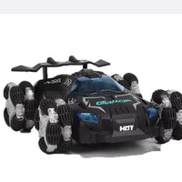HKM-053395 High-Speed 2.4G Remote Control Drift Car with Lights and Spray Effects for Kids