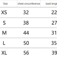 HKM-053587 Cozy Polar Fleece Dog Clothing in Various Colors and Sizes
