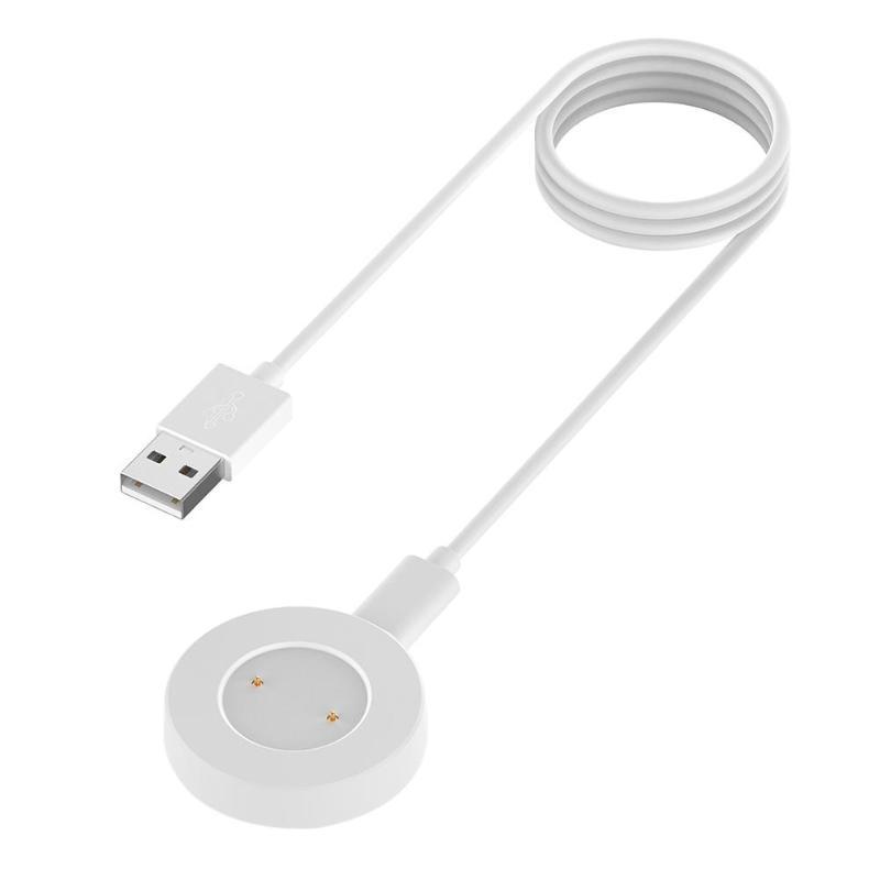 HKM-053651 Smart Watch Charging Cable for Huawei GT/GT2/Magic/Dream - TPE Soft Thread, Available in Black and White