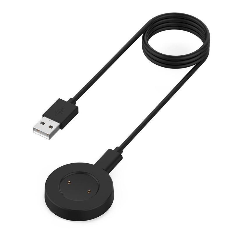 HKM-053651 Smart Watch Charging Cable for Huawei GT/GT2/Magic/Dream - TPE Soft Thread, Available in Black and White