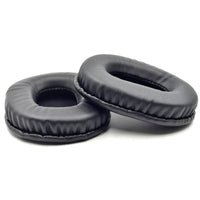 HKM-053715 Soft PU Leather and Flannel Earphone Covers for Headphones - Neutral Colors Available