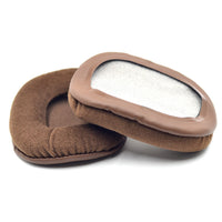 HKM-053715 Soft PU Leather and Flannel Earphone Covers for Headphones - Neutral Colors Available