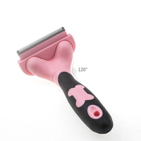 HKM-053907 Universal Dog and Cat Comb Brush - Stainless Steel, Rubber, Plastic, Available in Small and Large Sizes