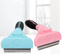HKM-053907 Universal Dog and Cat Comb Brush - Stainless Steel, Rubber, Plastic, Available in Small and Large Sizes