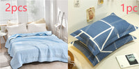 HKM-053971 Lightweight Summer Cooling Air Conditioner Quilt - Washable, Japanese Style, Multiple Sizes