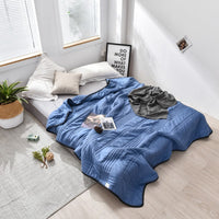 HKM-053971 Lightweight Summer Cooling Air Conditioner Quilt - Washable, Japanese Style, Multiple Sizes