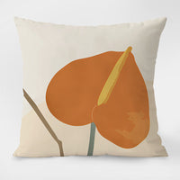 HKM-053971 Nordic Style Cartoon Animal Floral Pattern Throw Pillow