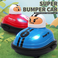 HKM-053971 Remote Control Cartoon Mini Bumper Car for Kids - Two Player Drift Battle Toy