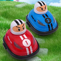 HKM-053971 Remote Control Cartoon Mini Bumper Car for Kids - Two Player Drift Battle Toy