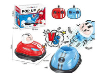 HKM-053971 Remote Control Cartoon Mini Bumper Car for Kids - Two Player Drift Battle Toy