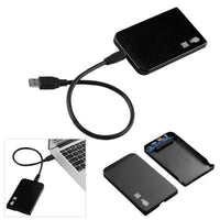 HKM-054163 Silver Aluminum Alloy USB 3.0 Hard Disk Box – 3TB Capacity, Compact Design, 118 x 72 x 10mm
