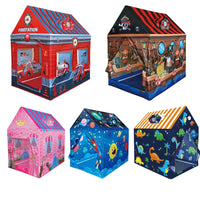HKM-054227 Foldable Waterproof Playhouse Tent for Kids - Cartoon Universe Space Design, Large Play Area