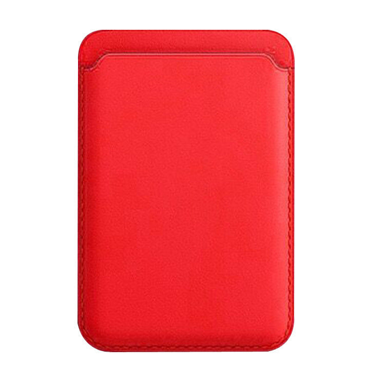 HKM-054227 Plush Doll Magnetic Card Holder in Various Colors - PU Leather Design