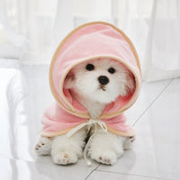 HKM-054611 Quick-Drying Microfiber Bathrobe for Pets – Soft, Absorbent Towel in Multiple Sizes
