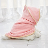 HKM-054611 Quick-Drying Microfiber Bathrobe for Pets – Soft, Absorbent Towel in Multiple Sizes