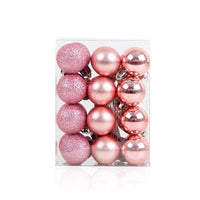 HKM-054739 Battery-Operated Copper Wire String Lights with Decorative Christmas Balls