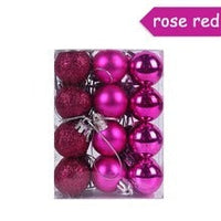 HKM-054739 Battery-Operated Copper Wire String Lights with Decorative Christmas Balls