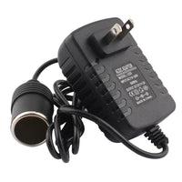 HKM-054803 220V to 12V DC Car Cigarette Lighter Adapter - Input: 100-240V, Output: 10A/8A/6A/5A, Max 120W