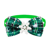 HKM-054803 Plaid Bow Tie Scarf for Cats and Dogs - Adjustable 22CM to 40CM