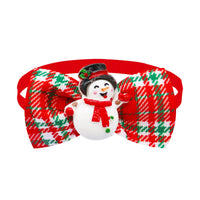 HKM-054803 Plaid Bow Tie Scarf for Cats and Dogs - Adjustable 22CM to 40CM