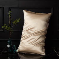 HKM-054931 Double-Sided Mulberry Silk Pillowcase 48x74cm - Light Gray