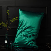 HKM-054931 Double-Sided Mulberry Silk Pillowcase 48x74cm - Light Gray