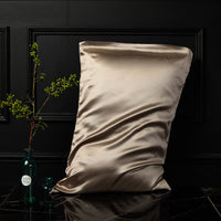 HKM-054931 Double-Sided Mulberry Silk Pillowcase 48x74cm - Light Gray