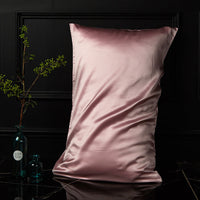 HKM-054931 Double-Sided Mulberry Silk Pillowcase 48x74cm - Light Gray