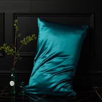 HKM-054931 Double-Sided Mulberry Silk Pillowcase 48x74cm - Light Gray