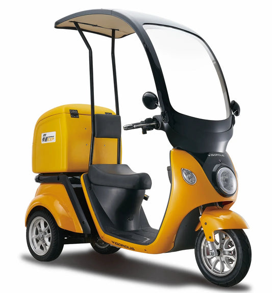 KTX-054995 A30 Electric 3-Wheel Mobility Scooter for Cargo with Disc Brakes and 2000W Motor