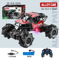 HKM-055123 Alloy 2.4G Remote Control Off-Road Stunt Car – Multi-Directional Climbing and Drifting Toy