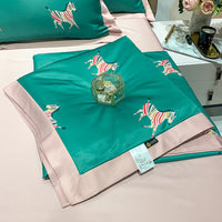 HKM-055443 Tencel Lyocell Summer Air Conditioner Quilt with Feather Silk Cotton Filling - Modern Twill Design
