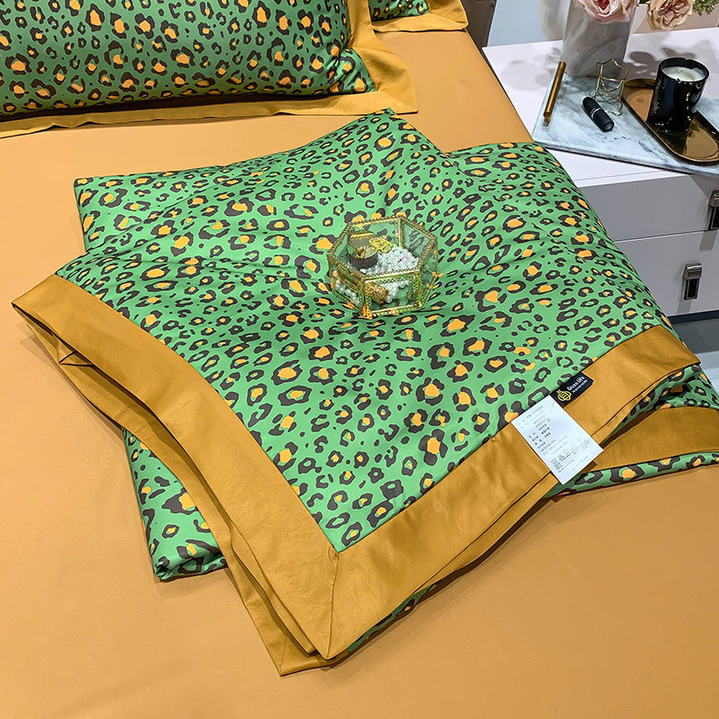 HKM-055443 Tencel Lyocell Summer Air Conditioner Quilt with Feather Silk Cotton Filling - Modern Twill Design