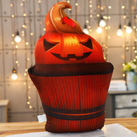 HKM-055507 Funny Pumpkin Plush Pillow – Super Soft Short Plush Vegetable Decor