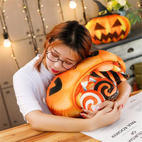 HKM-055507 Funny Pumpkin Plush Pillow – Super Soft Short Plush Vegetable Decor