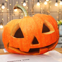HKM-055507 Funny Pumpkin Plush Pillow – Super Soft Short Plush Vegetable Decor