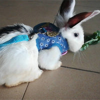 HKM-055635 Rabbit and Guinea Pig Vest-Style Chest Strap for Comfortable Pet Wear