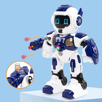 HKM-055699 Programmable Remote Control Robot with LED Lights, Music, and Dancing Function for Ages 8 and Up