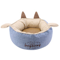 HKM-055827 Removable and Washable Cat Nest Dog Bed Pet Cave Teddy Bichon Dog Cushion Lamb Wool Soft Comfortable and Durable