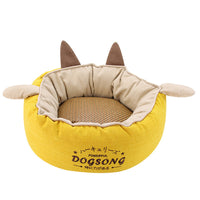 HKM-055827 Removable and Washable Cat Nest Dog Bed Pet Cave Teddy Bichon Dog Cushion Lamb Wool Soft Comfortable and Durable