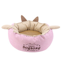 HKM-055827 Removable and Washable Cat Nest Dog Bed Pet Cave Teddy Bichon Dog Cushion Lamb Wool Soft Comfortable and Durable