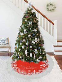 HKM-055891 Christmas Tree Skirt - Festive Decorative Solution for Homes, Bedrooms, and More