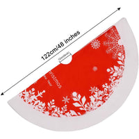 HKM-055891 Christmas Tree Skirt - Festive Decorative Solution for Homes, Bedrooms, and More