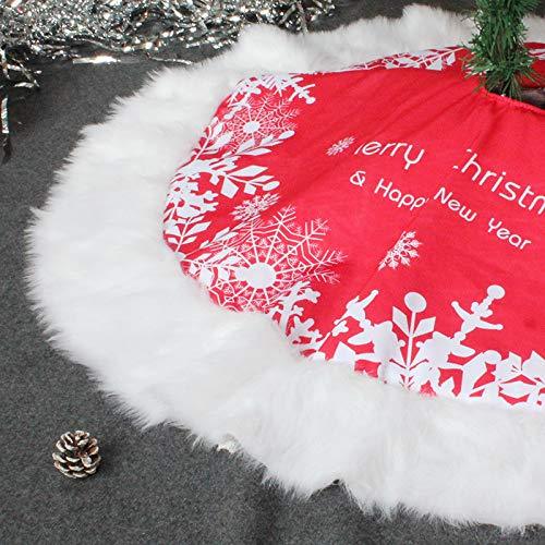 HKM-055891 Christmas Tree Skirt - Festive Decorative Solution for Homes, Bedrooms, and More