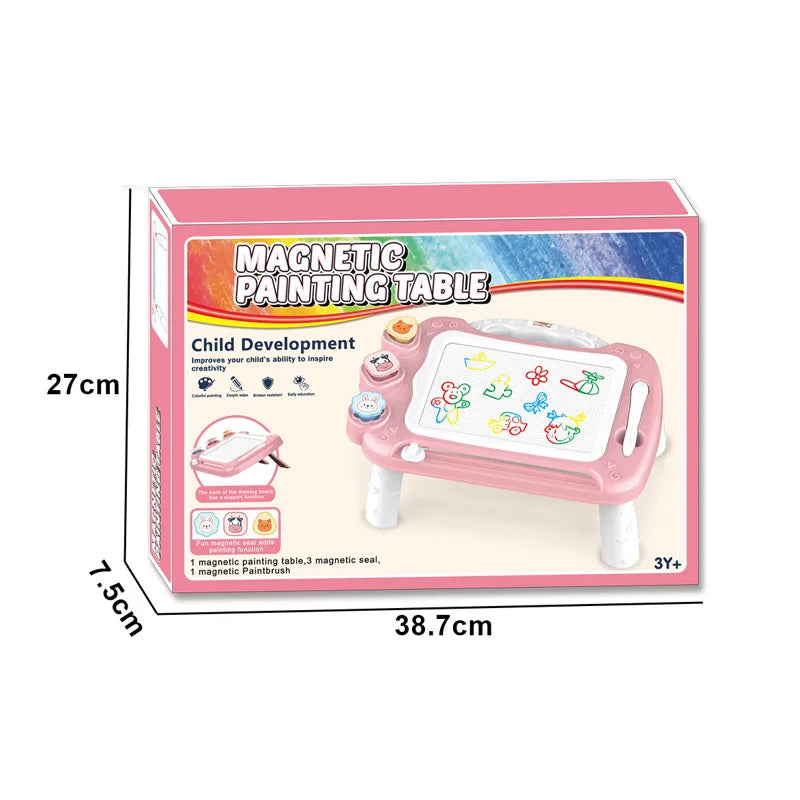 HKM-056083 Reusable Magnetic Drawing Board for Kids with Seal - EPT763669