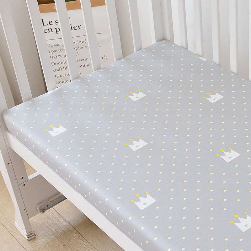 KTX-056083 Reversible Non-Slip Cotton Bed Cover with L-Shaped Zipper Design