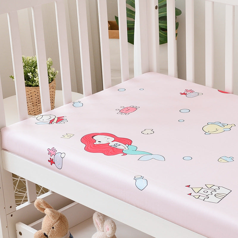 KTX-056083 Reversible Non-Slip Cotton Bed Cover with L-Shaped Zipper Design