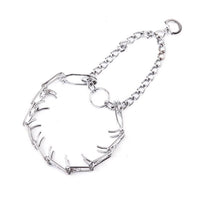 HKM-056147 Dog Training Thorn Nail Collar with Stimulation Chain for Behavior Conditioning