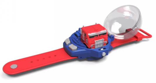 HKM-056275 Mini Cartoon Anime Watch Remote Control Car with Lights and USB Charging - Suitable for Ages 5 and Up