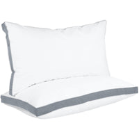 HKM-056403 Soft Class A Pillow Core Pair - Shrunk Packaging for Household and Hotel Use